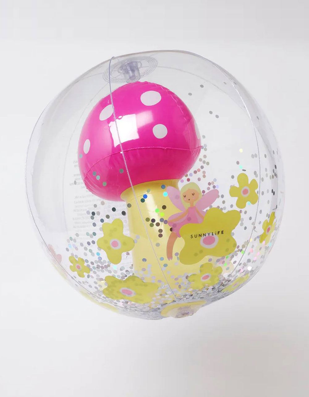 Sunnylife D Inflatable Beach Ball Pink Combo Tillys