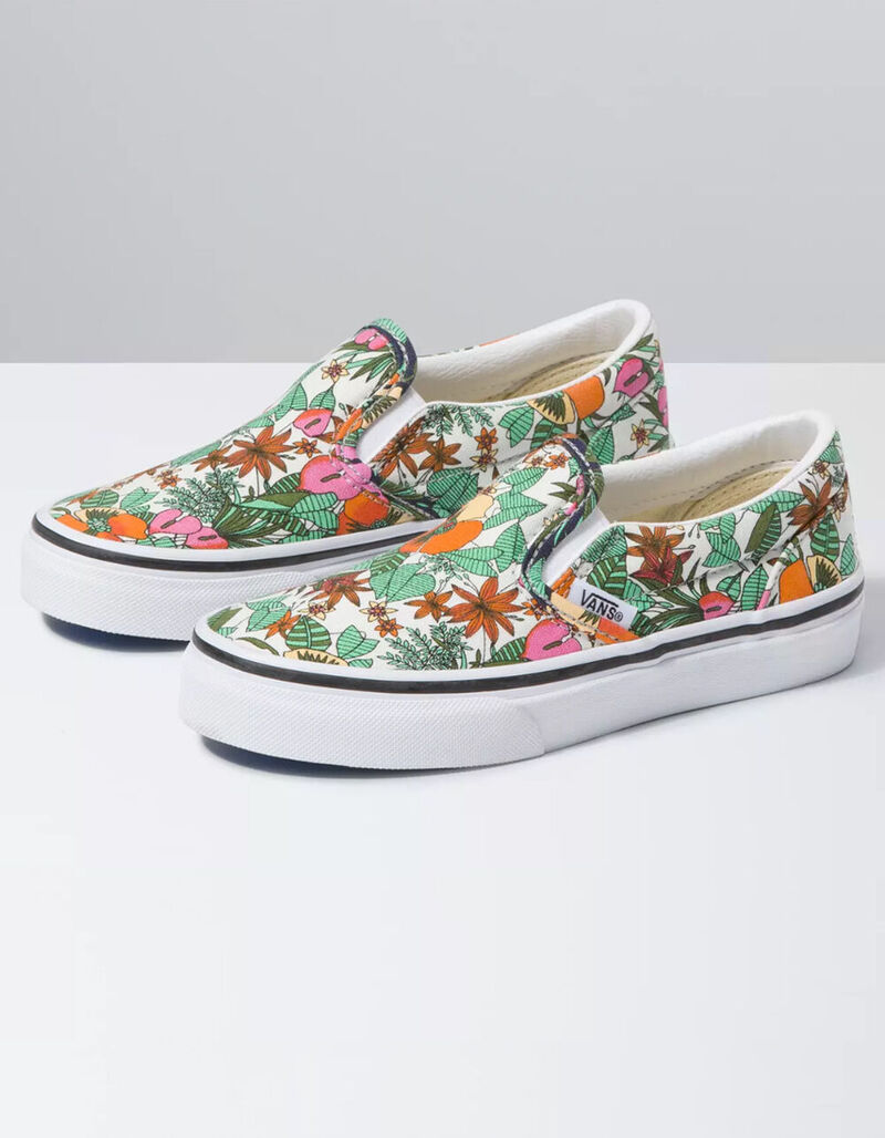 VANS Classic Slip-On Tropic Girls Shoes - MULTI - 365944957