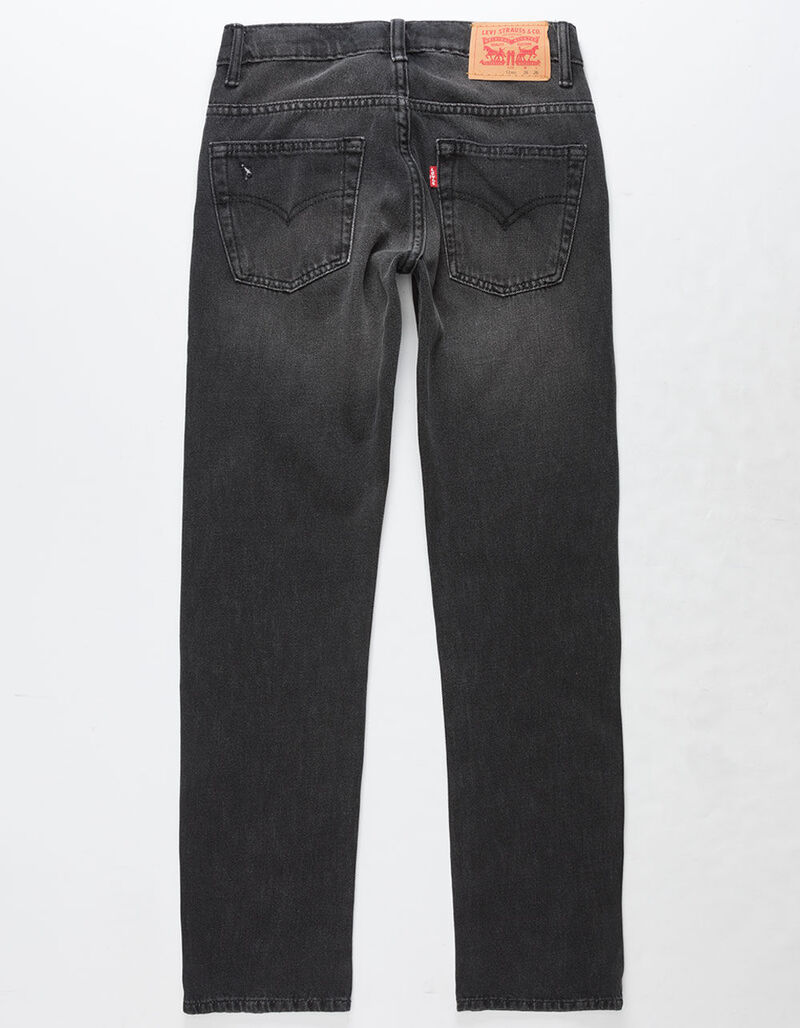 LEVI'S 511 Warp Stretch Dark Denim Boys Ripped Jeans - DKDEN - 331387811