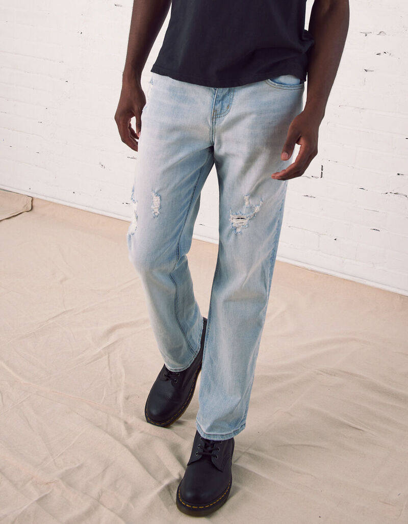 RSQ Mens Light Vintage Slim Straight Jeans - LTVIN - 372861654