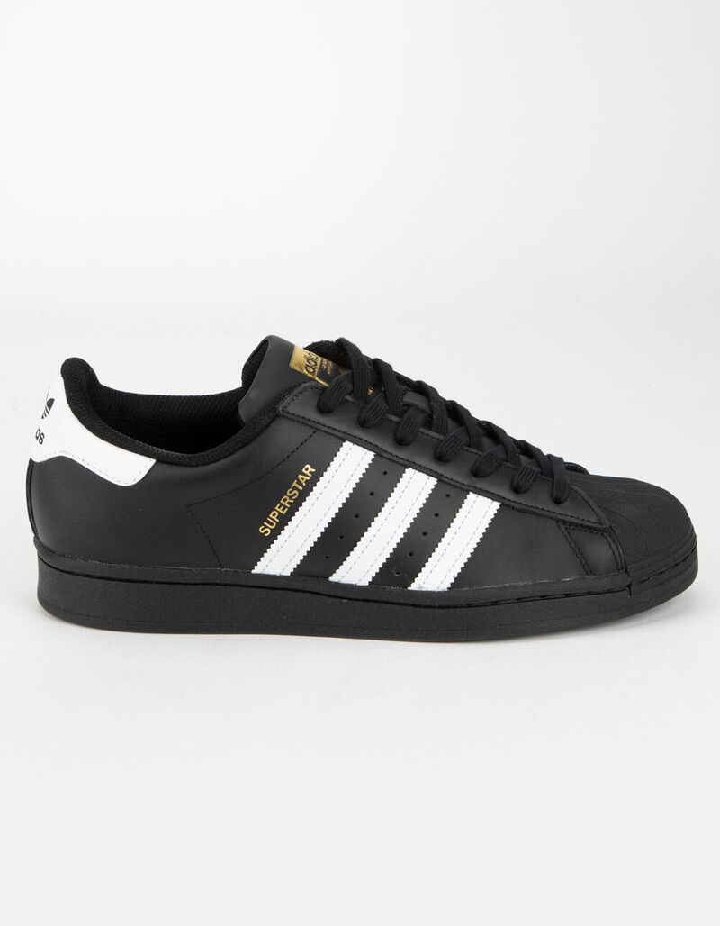 ADIDAS Superstar Mens Shoes - BLKWH - 367857125