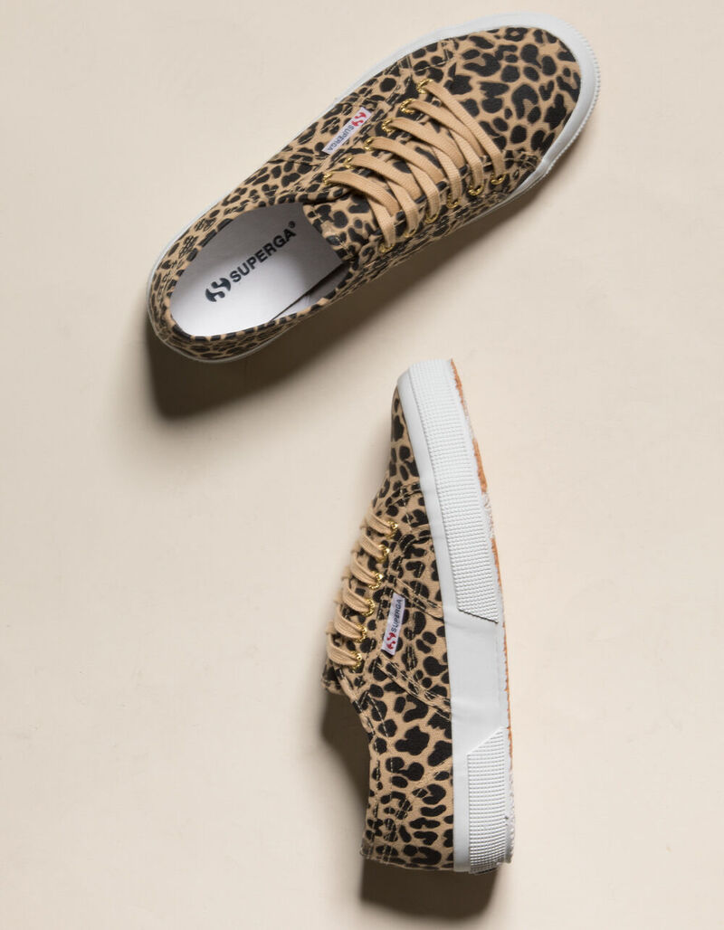 SUPERGA 2750 Fantasy Cotu Womens Leopard Shoes - LEOPA - 372266435