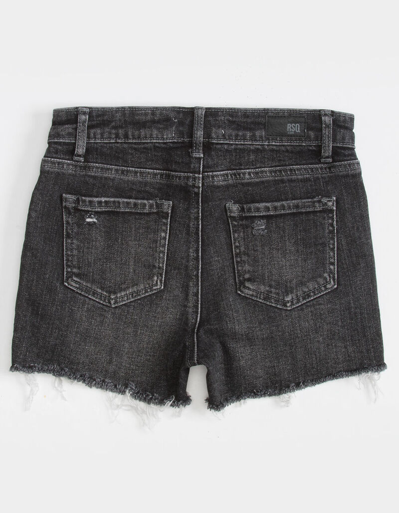 RSQ Vintage High Rise Distressed Girls Denim Shorts - WSHBK - 397308630