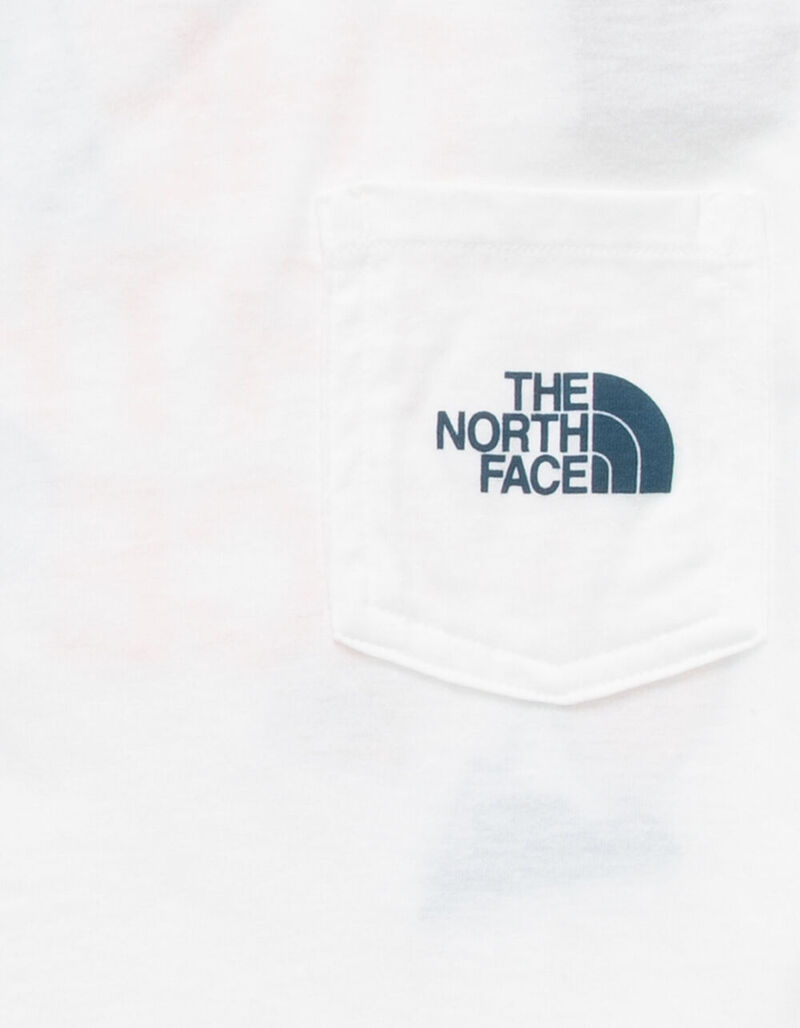 THE NORTH FACE Floral Little Boys Pocket T-Shirt (4-7) - WHITE - 387752150