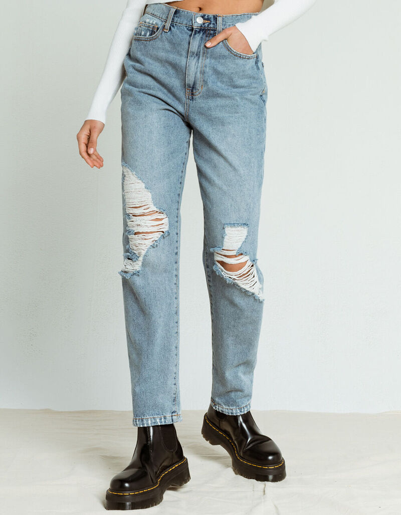 RSQ Destroyed 90s Womens Jeans - LTWSH - 377294590