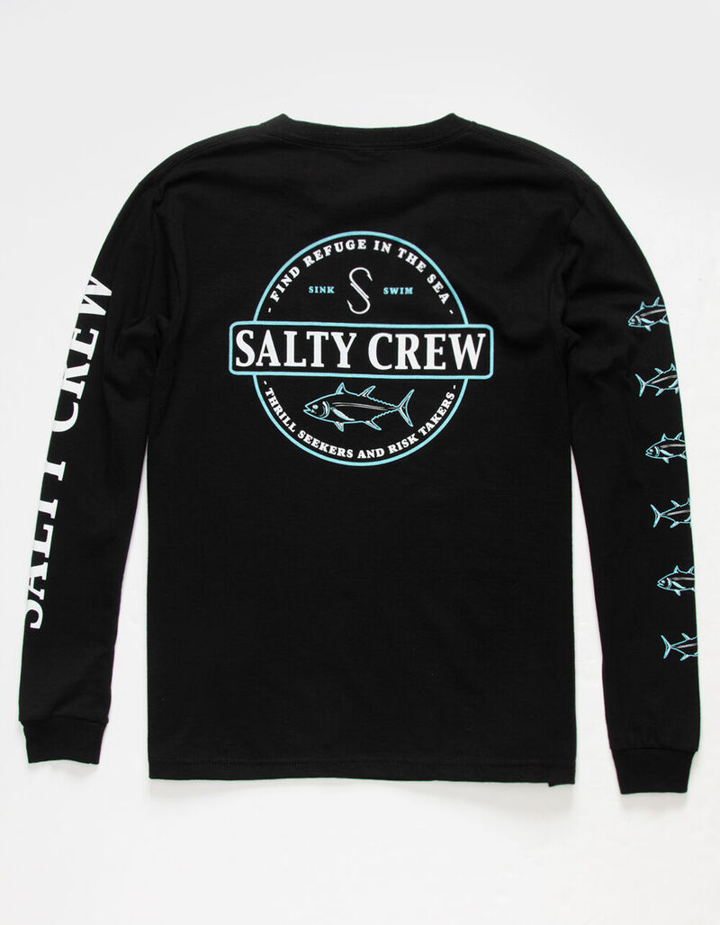 SALTY CREW Deep Seas Boys T-Shirt - BLACK - 405889100