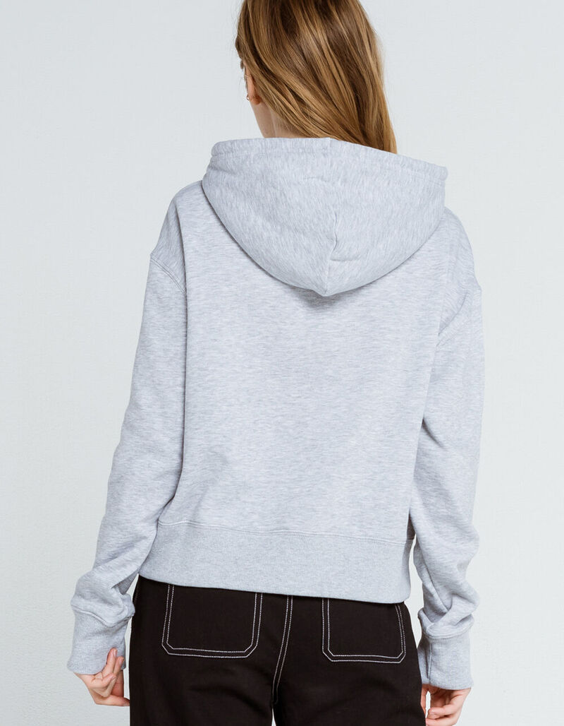 THE NORTH FACE LSE Womens Cropped Hoodie - LTGRY - 387877131