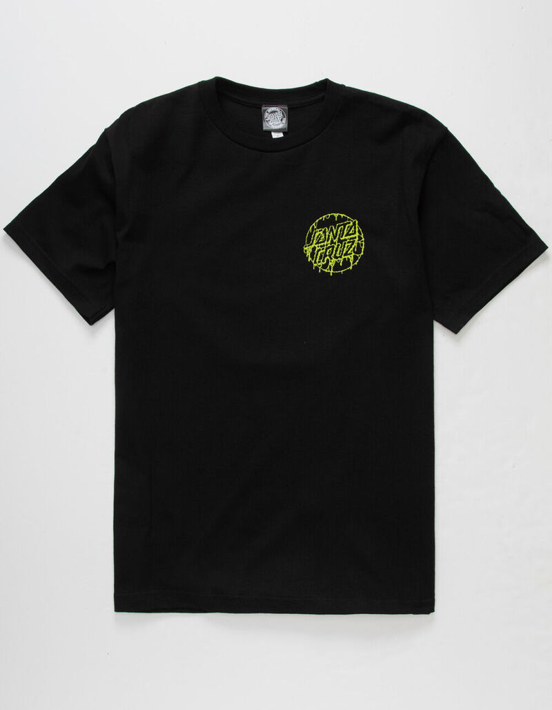 SANTA CRUZ Toxic Dot Mens T-Shirt - BLACK - 396806100