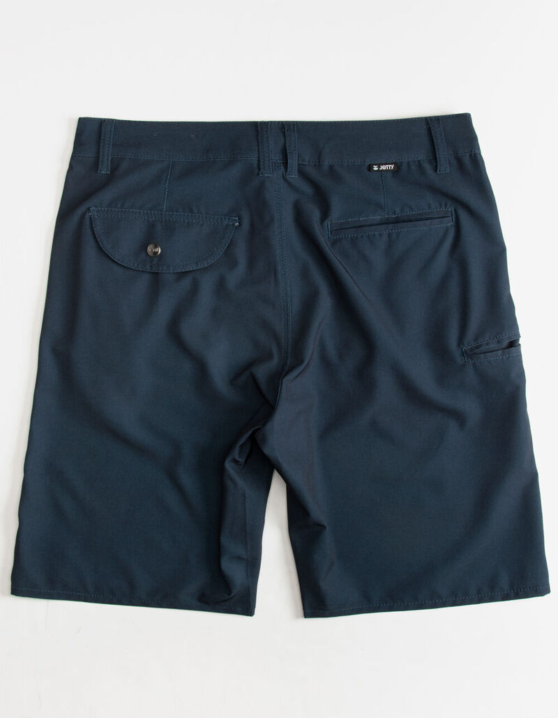 JETTY Polywog Mens Hybrid Shorts - NAVY - 364757210