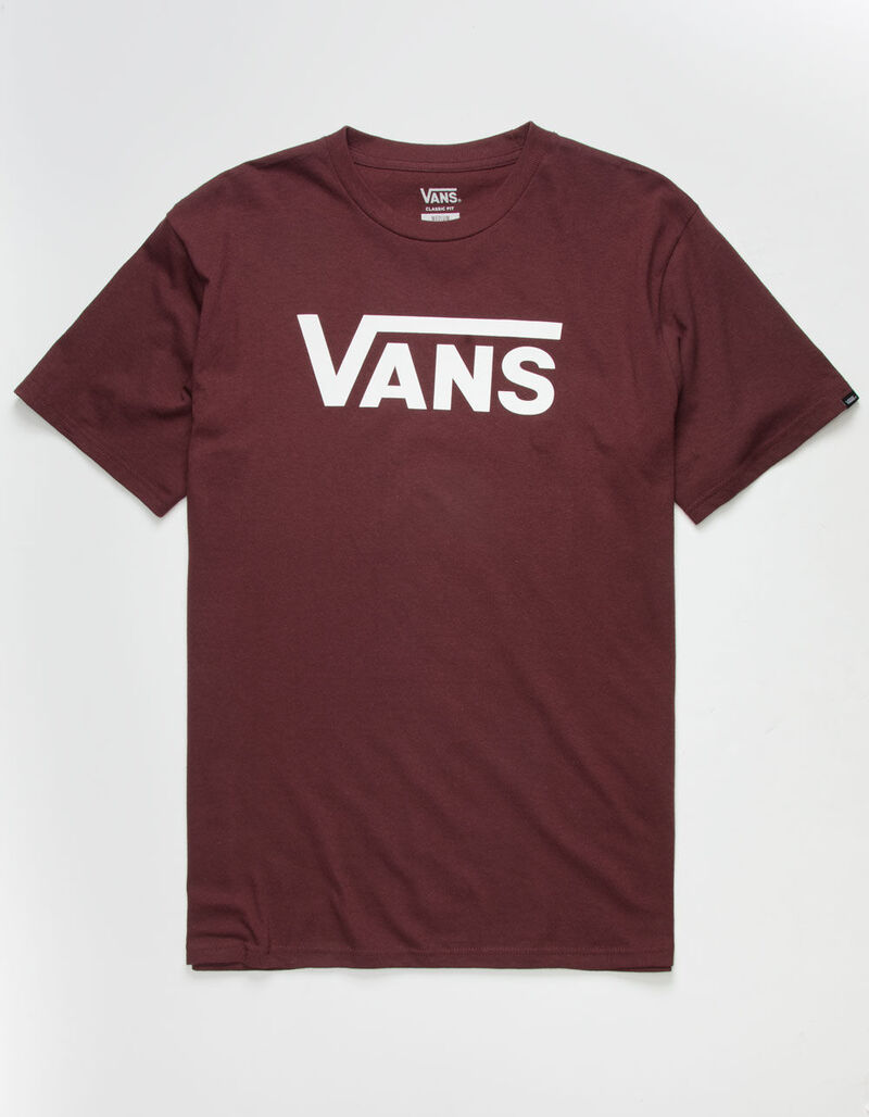 VANS Classic Mens T-Shirt - BURGU - 383630320