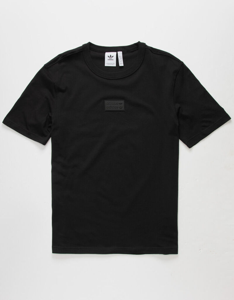ADIDAS R.Y.V. Silicone Badge Mens T-Shirt - BLACK - 385081100
