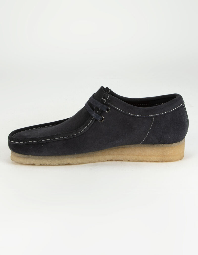 CLARKS Wallabee Mens Shoes - CHARC - 377867110