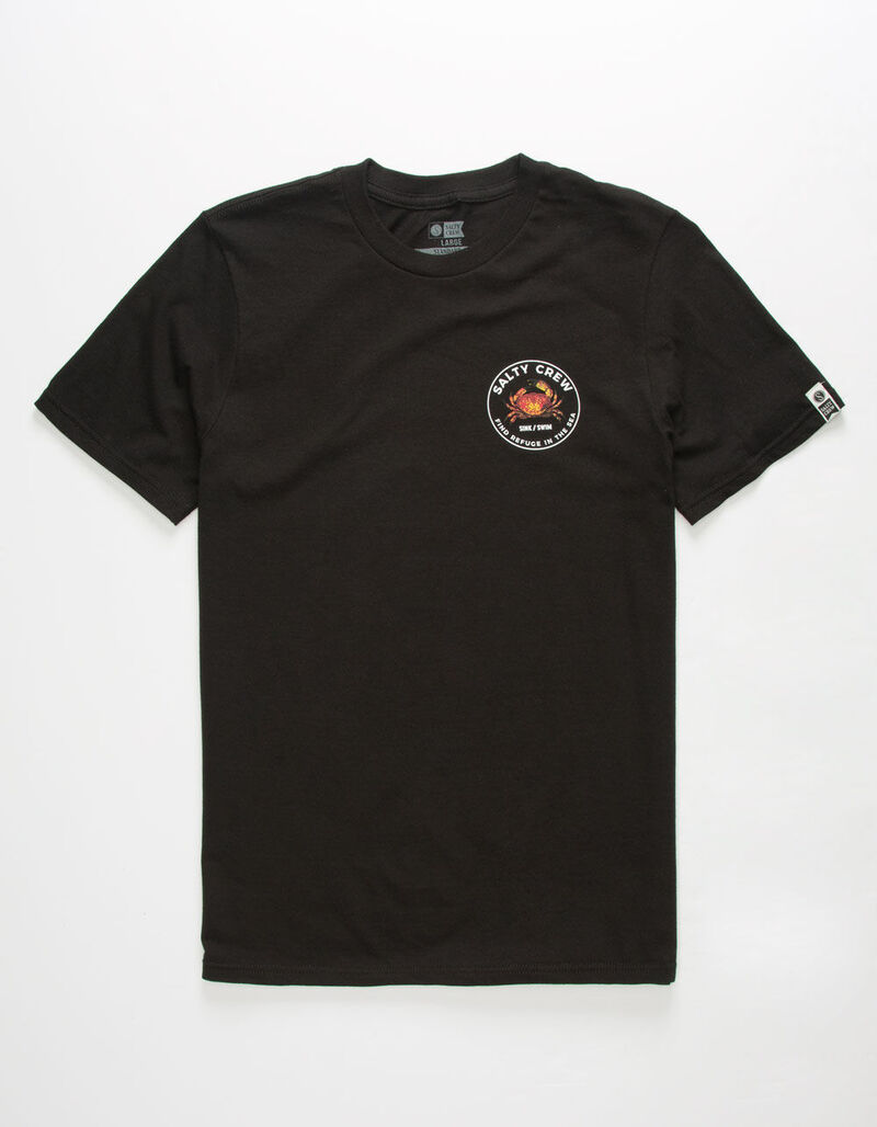 SALTY CREW Soft Shell Black Boys T-Shirt - BLACK - 350701100