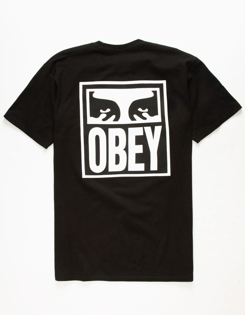OBEY Vision Of Obey Mens T-Shirt - BLACK - 370578100
