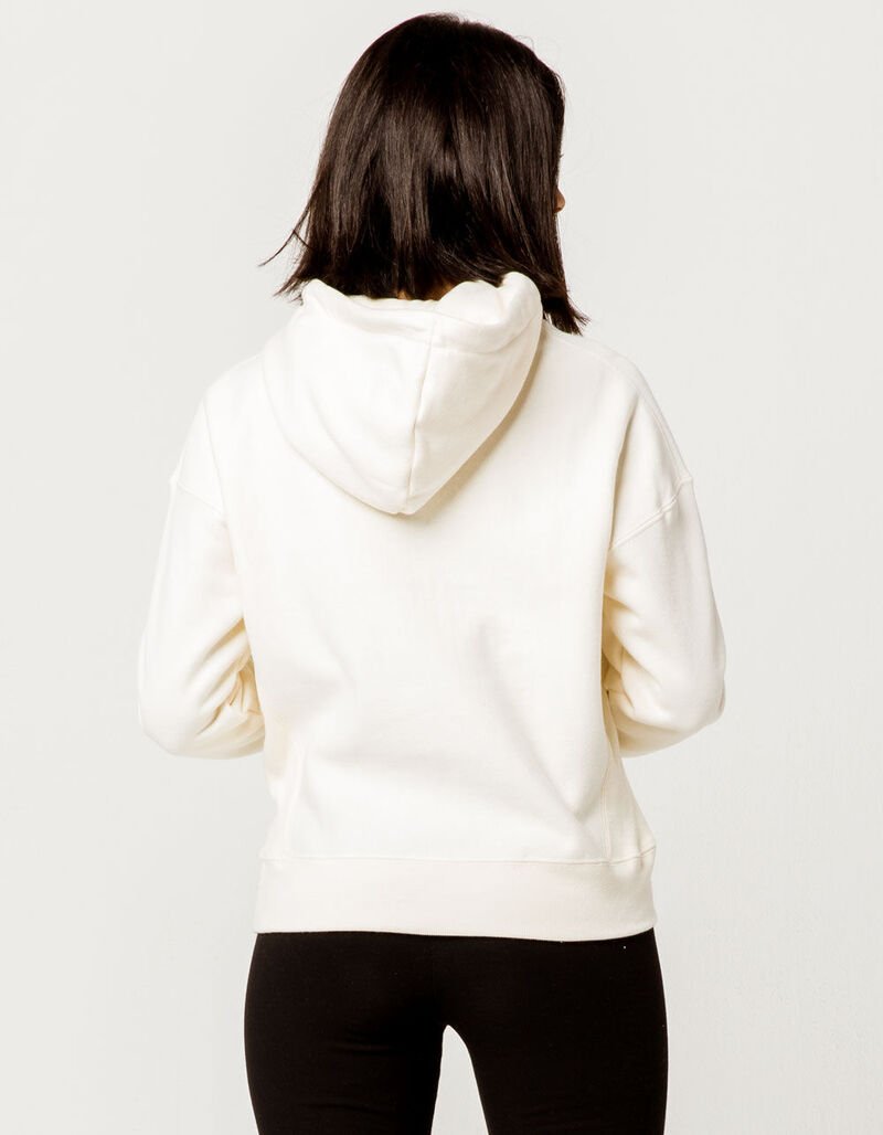 CHAMPION Reverse Weave Off White Womens Hoodie - OFWHT - 333722164