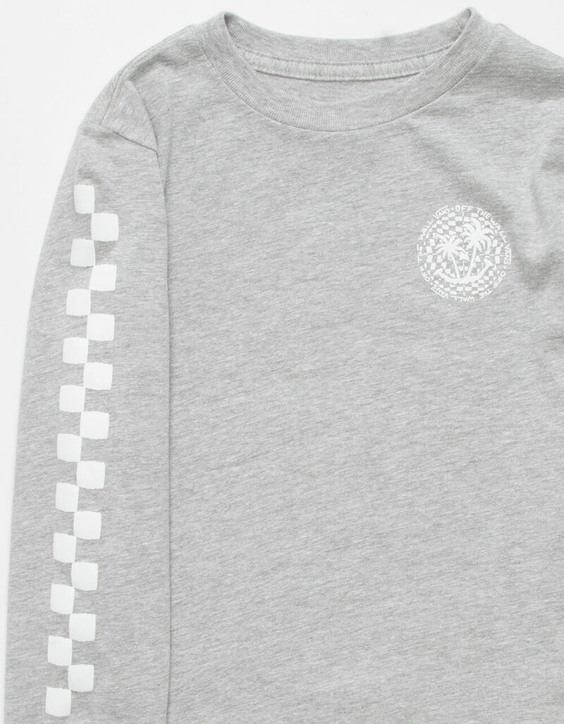VANS Checker Palms Little Boys T-Shirt (4-7) - HEATH - 387308130