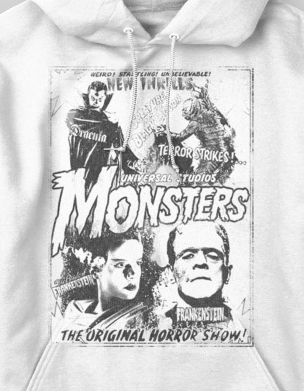 Dracula Webs Adult Black Graphic T-Shirt