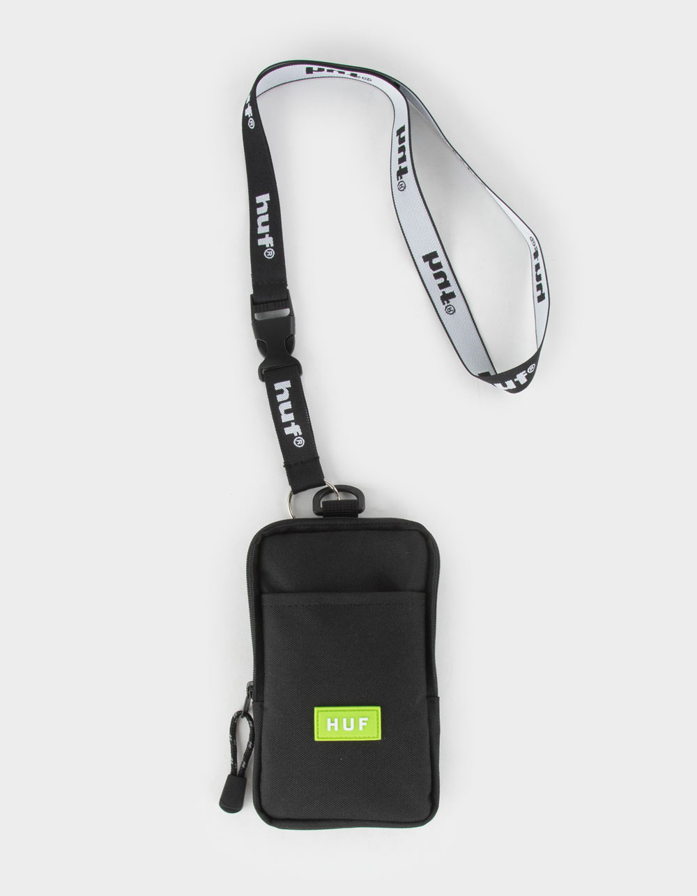 HUF Recon Mens Lanyard Pouch - BLACK | Tillys