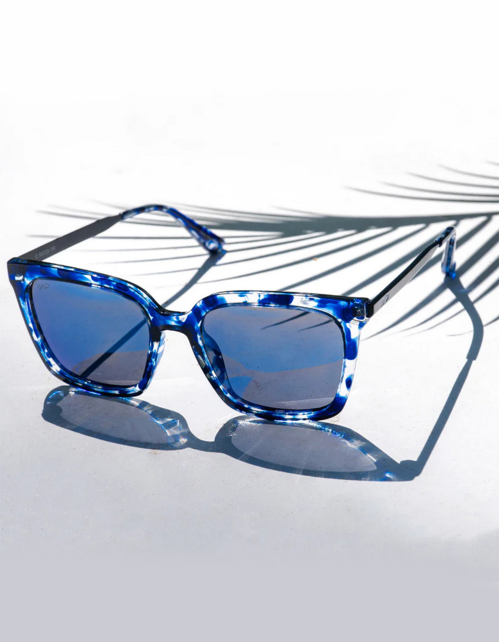 Wmp Eyewear Cat Eye Shape Metal Frame Polarized Sunglasses