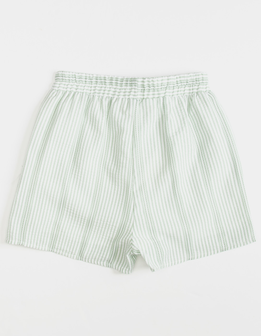 HAYDEN Stripe Girls Shorts - GREEN COMBO | Tillys