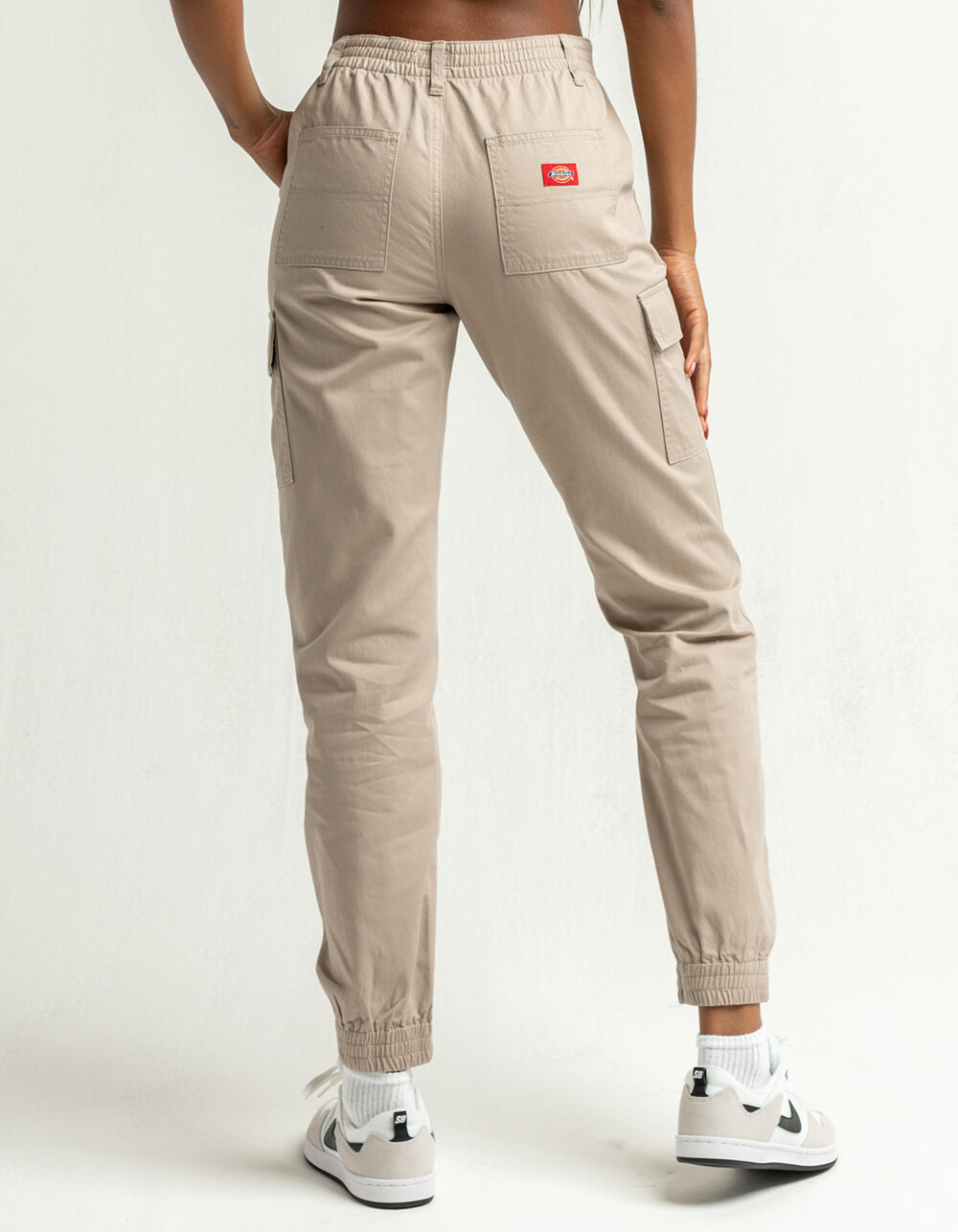 DICKIES Utility Womens Olive Cargo Jogger Pants