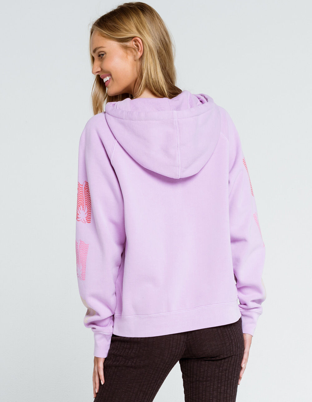 BILLABONG Catching Waves Womens Lilac Hoodie - LILAC | Tillys