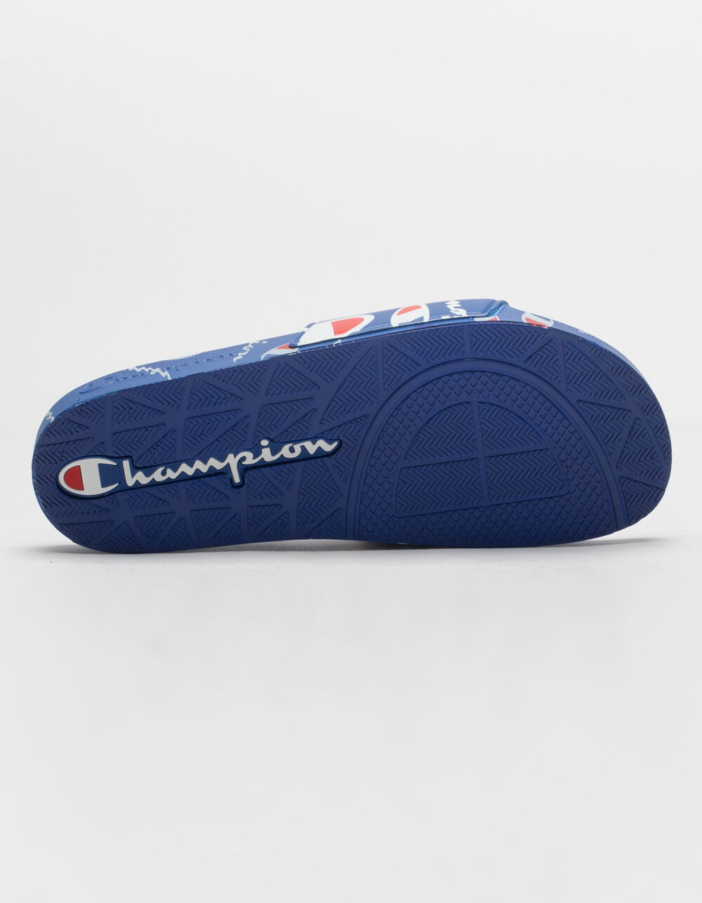 CHAMPION IPO Warped Mens Slide Sandals - BLUE | Tillys
