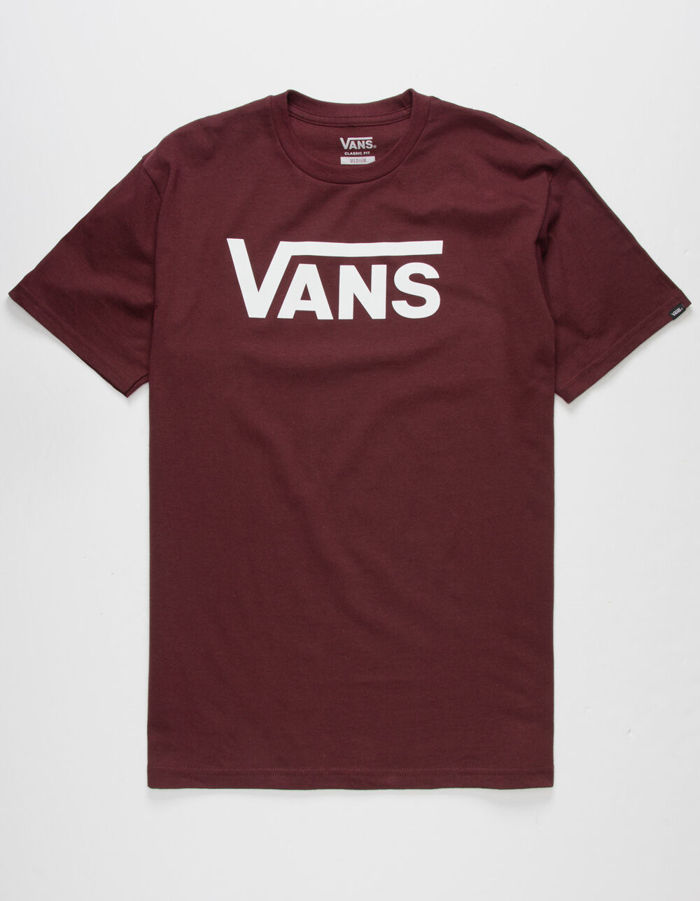 VANS Classic Mens T-Shirt - BURGUNDY | Tillys