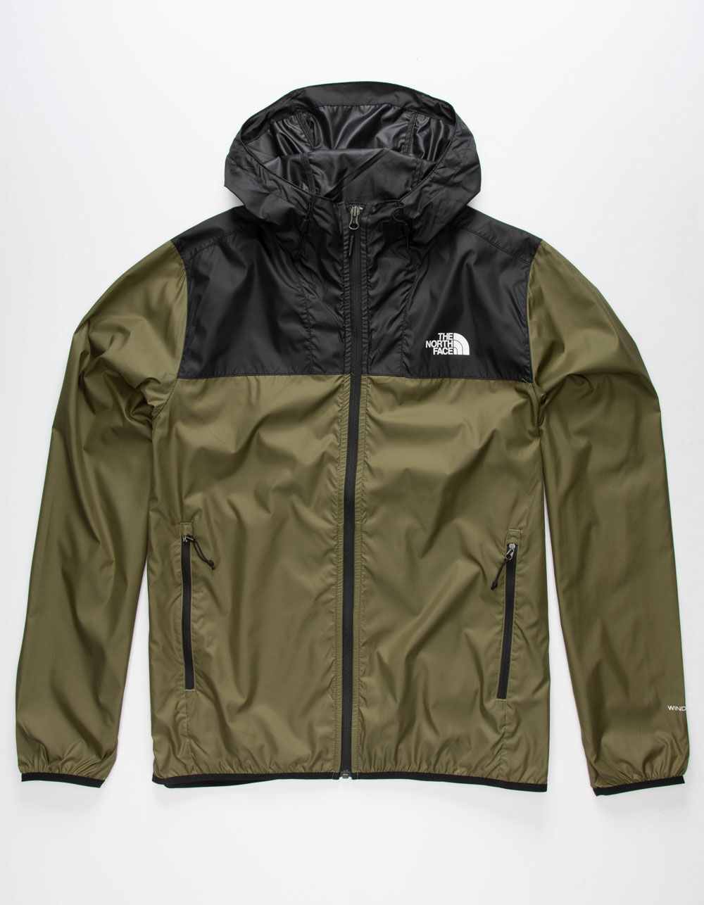 THE NORTH FACE Cyclone 2 Mens Olive Windbreaker Jacket - OLIVE COMBO ...