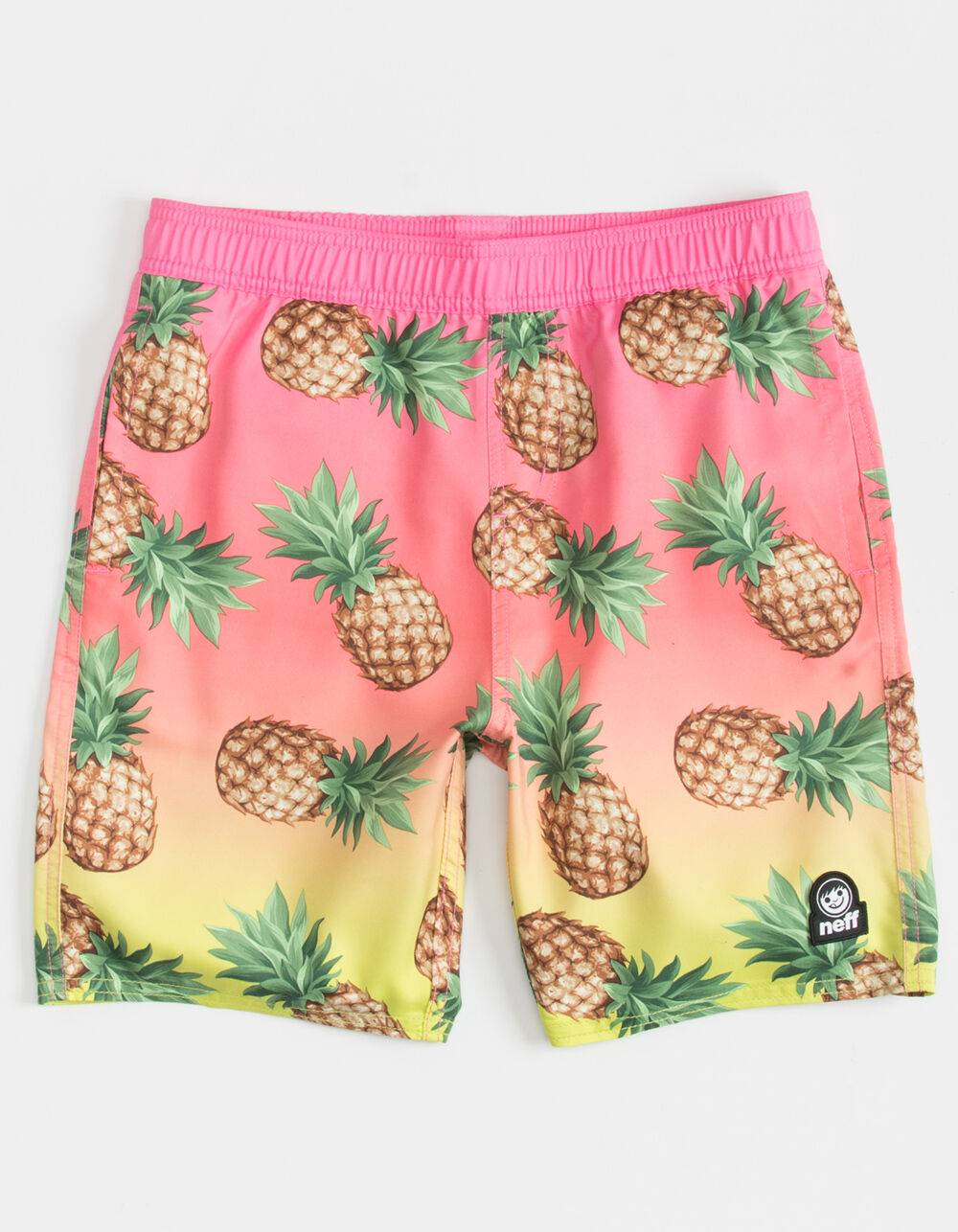 NEFF Pineapple Boys Volley Shorts - PINK COMBO | Tillys