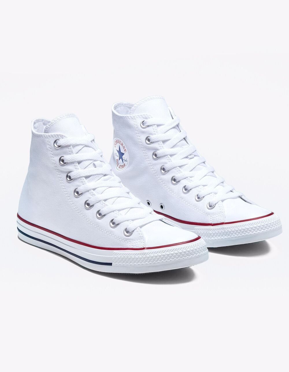 White High Top Shoes.