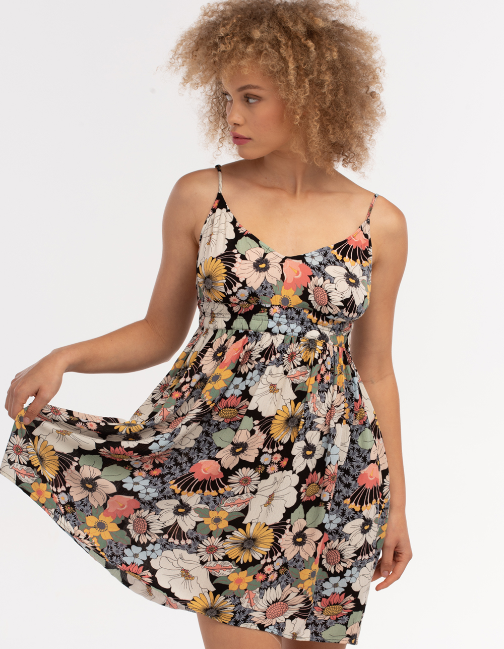 O'NEILL Kenzie Floral Dress - BLACK COMBO | Tillys