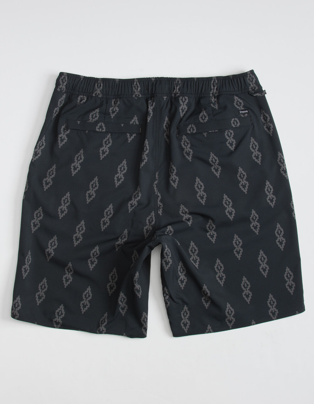 BRIXTON Madrid X Mens Hybrid Shorts - CHARCOAL/BLACK | Tillys