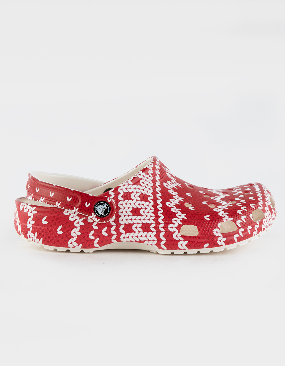 CROCS Classic Holiday Sweater COMBO RED Clogs Womens Tillys - 