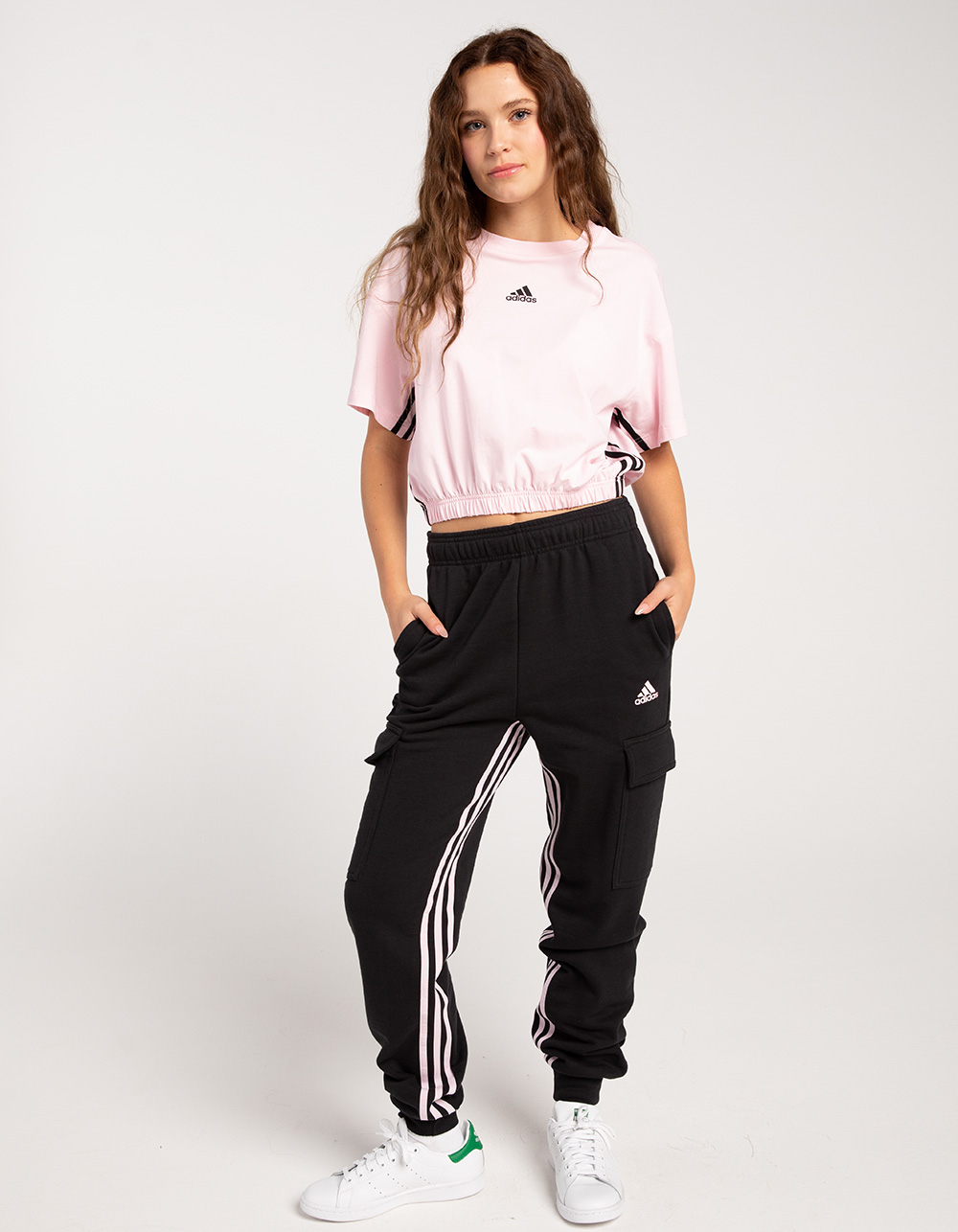 Adidas Originals Black/White 3 Stripe Women's Leggings (XS) New With Tags 