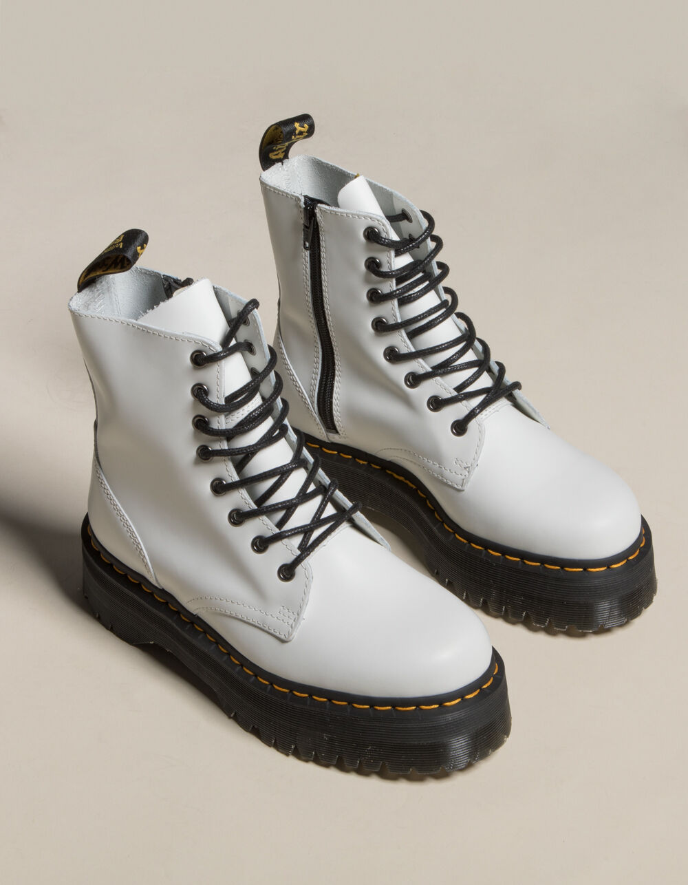 Dr. Martens, Shoes, New Dr Martens Jadon White Boots