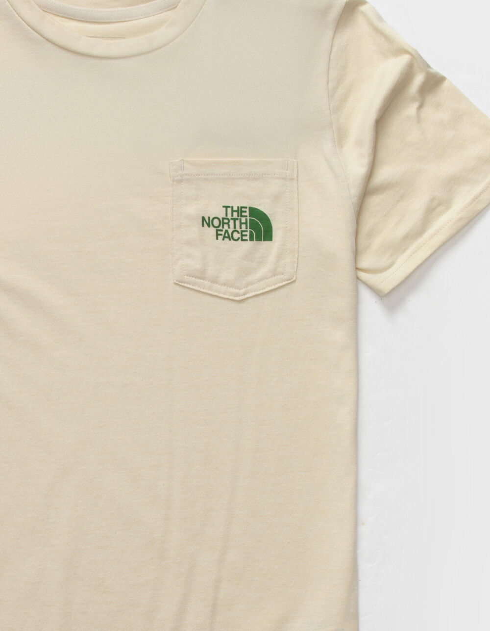 THE NORTH FACE Never Stop Exploring Boys Pocket T-Shirt - OFF WHITE ...