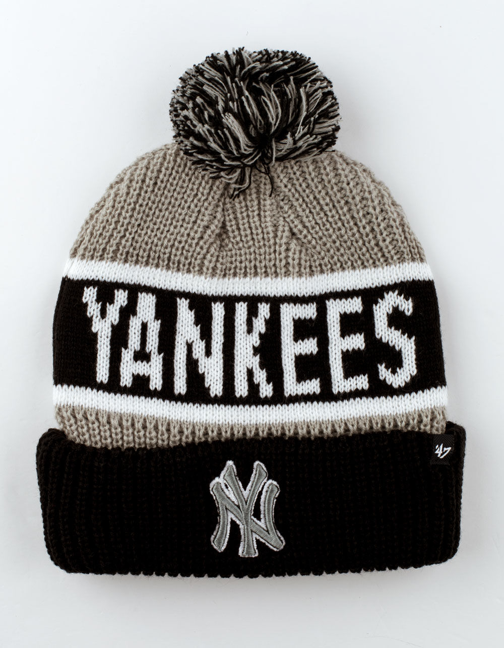 47 BRAND New York Yankees Beanie - BLACK COMBO | Tillys