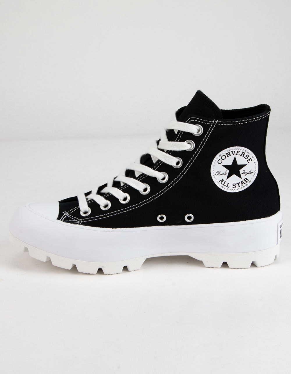 weerstand bieden openbaring avontuur CONVERSE Chuck Taylor All Star Lugged Black and White Womens High Tops -  BLACK/WHITE | Tillys