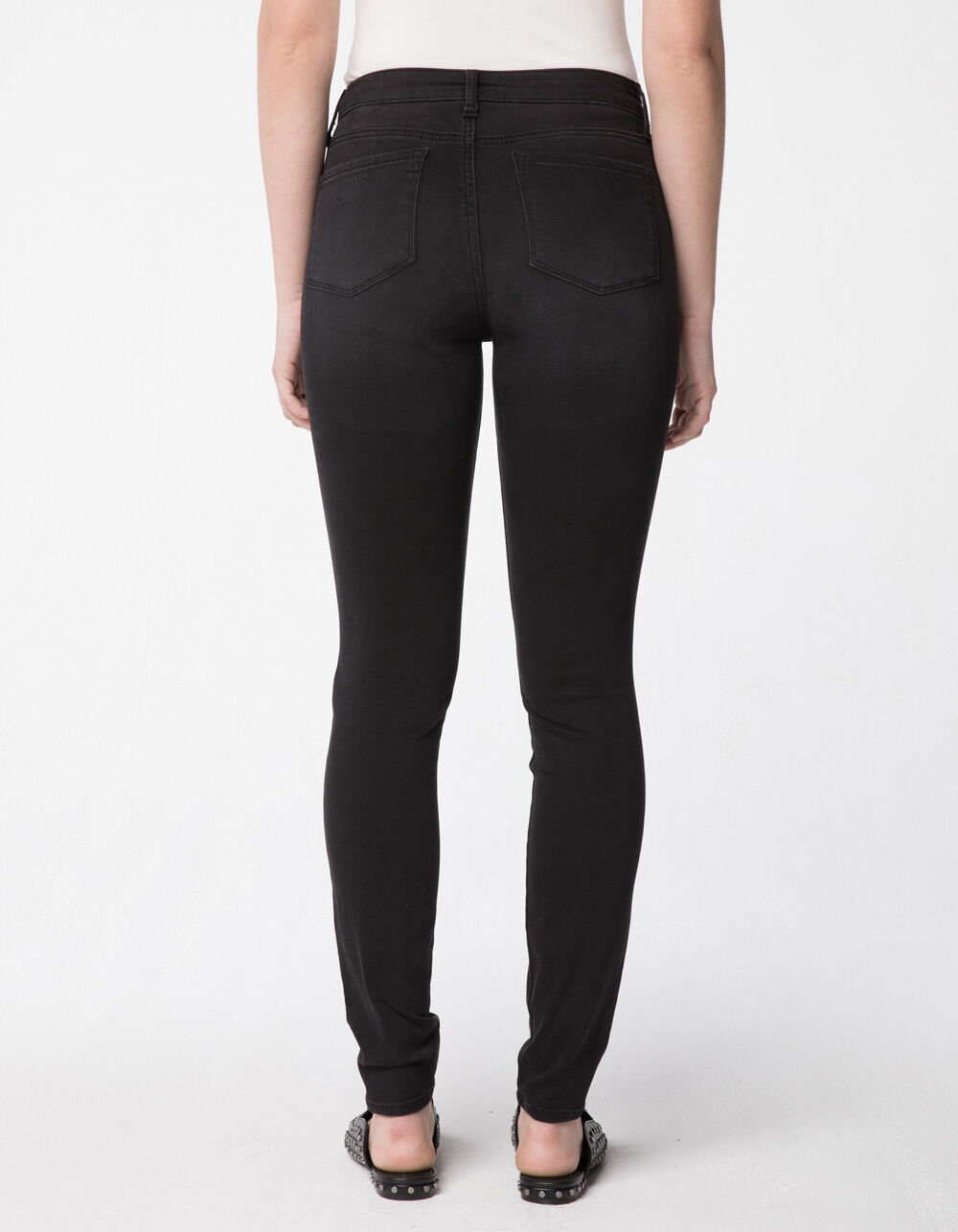 RSQ Mid Rise Wash Black Womens Jeggings - WASH BLACK | Tillys