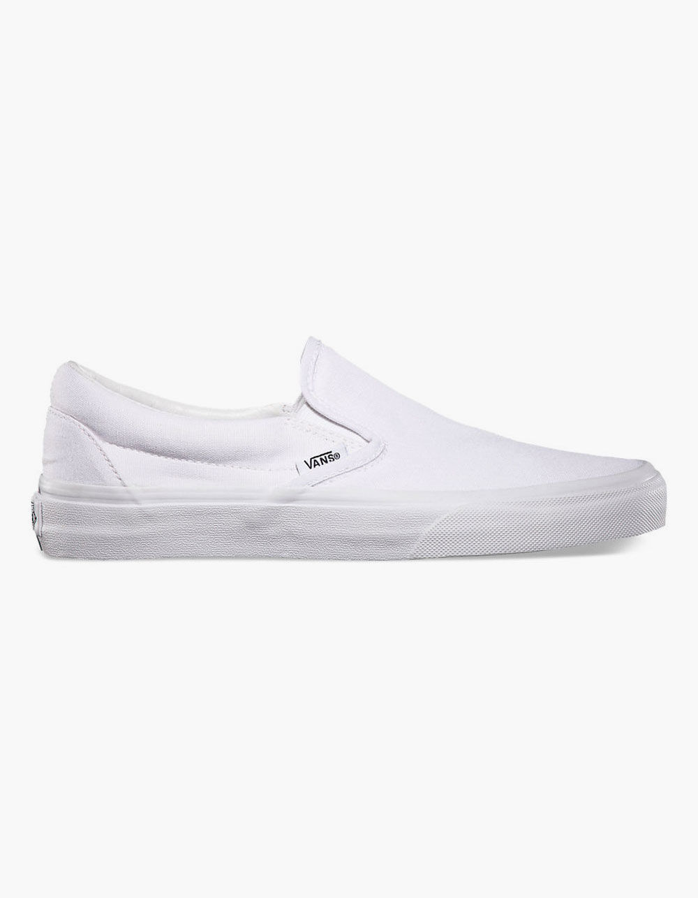 Vans Men's Slip-On Shoes, Size: 13.0, White