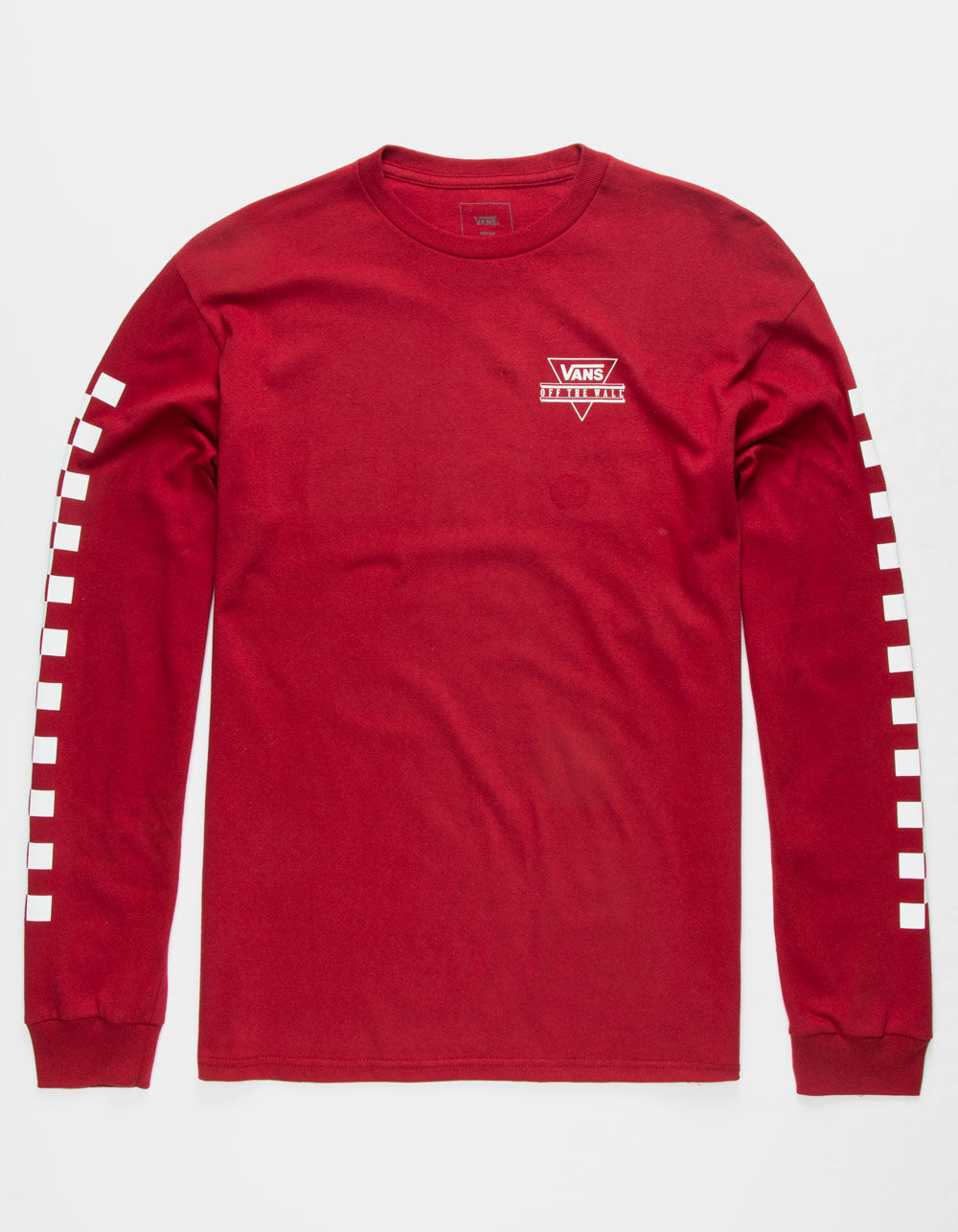 VANS Retro Tri Check Mens T-Shirt - RED | Tillys