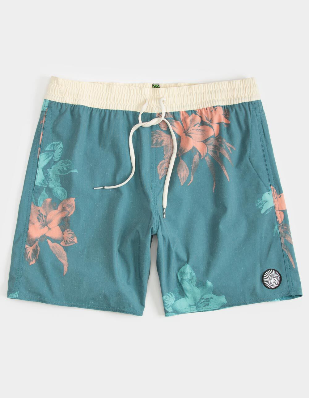 VOLCOM Migration Mens Volley Shorts - TURQUOISE | Tillys