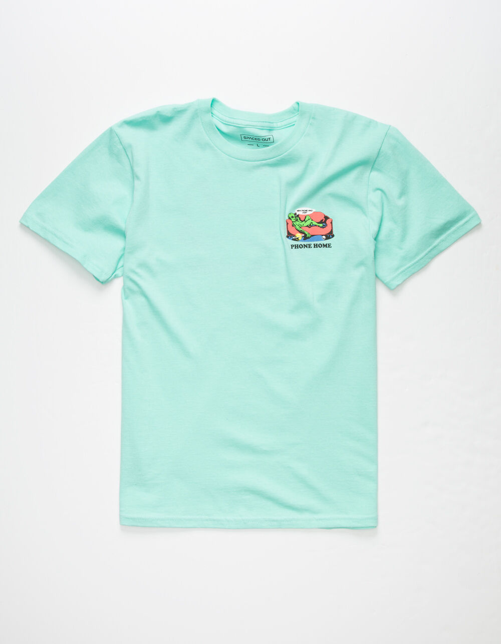 SPACED OUT Phone Boys T-Shirt - MINT | Tillys