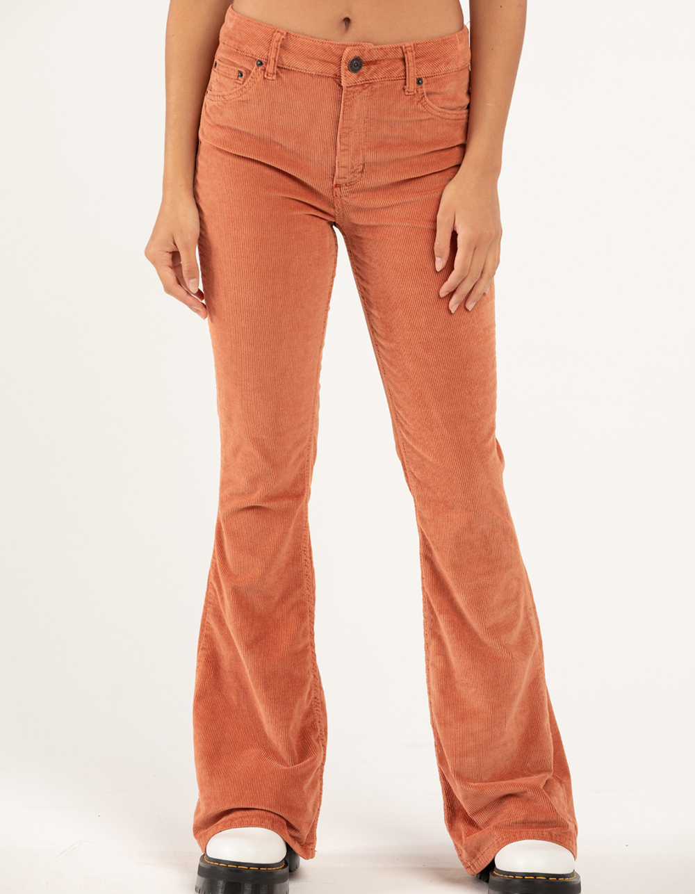 BDG Urban Outfitters Womens Mid Rise Corduroy Flare Pants