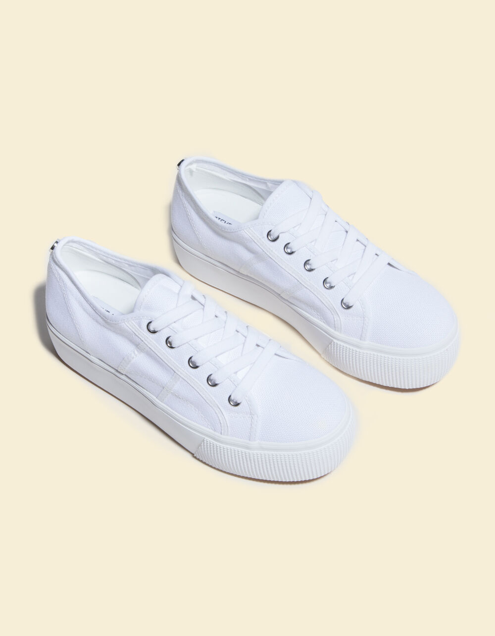 STEVE MADDEN Emmi White Womens Platform Shoes - WHITE | Tillys