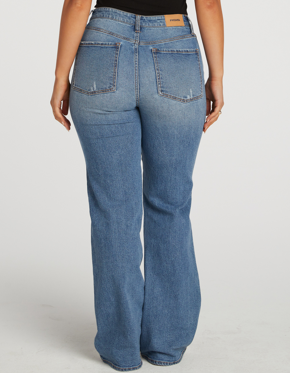 RSQ Womens High Rise Flare Jeans - LIGHT WASH, Tillys