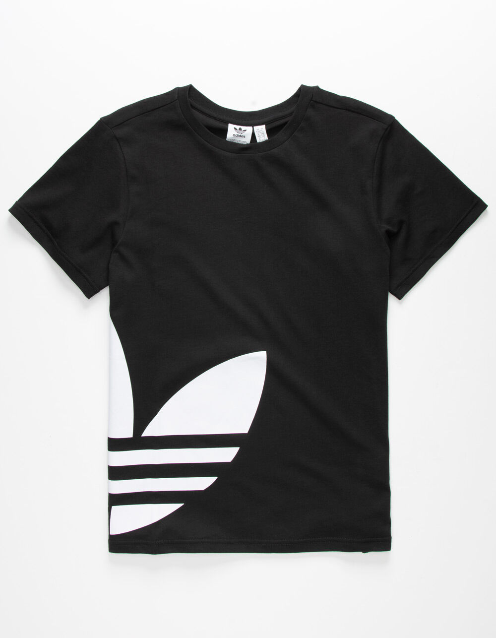 ADIDAS Big Trefoil Boys T-Shirt - BLACK | Tillys