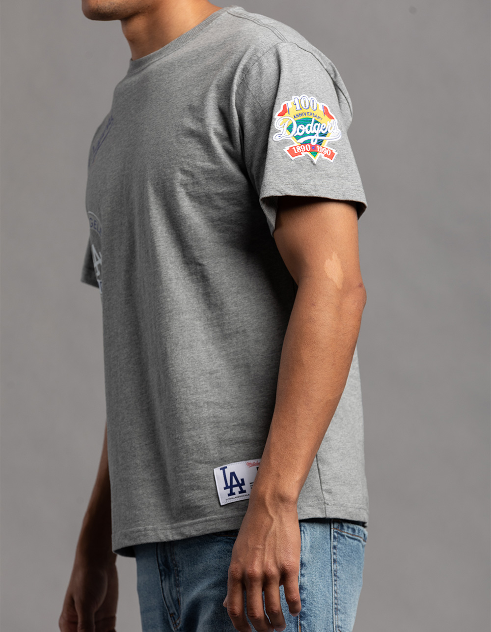 Coney Island Mens T Shirt with Brooklyn Dodgers Print