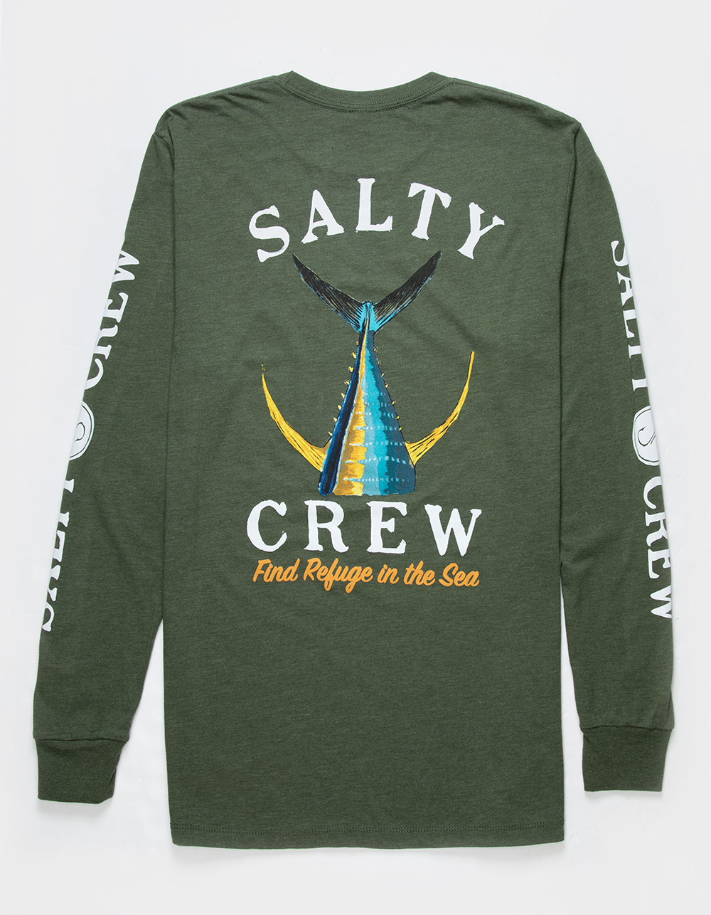 SALTY CREW Tailed Mens Long Sleeve Tee - FOREST | Tillys